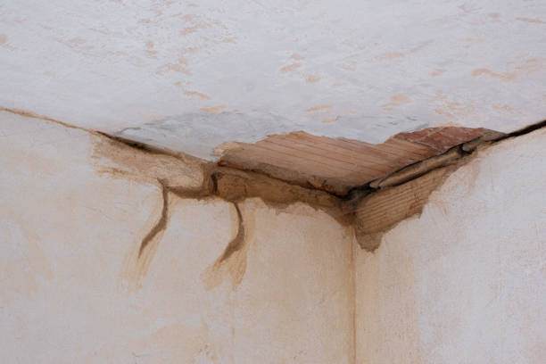 Water damage restoration process in East Bangor, PA